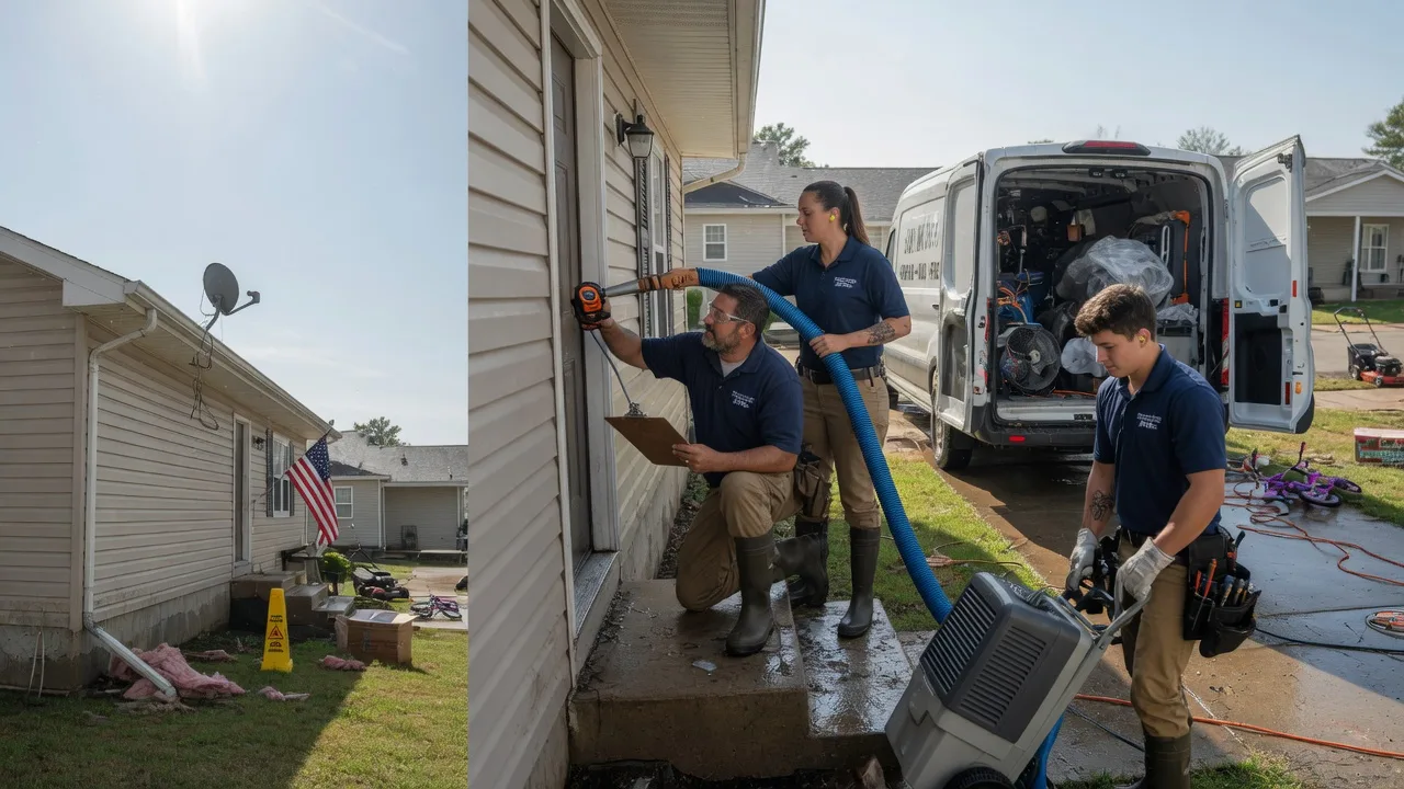 Ceiling Water Damage Restoration in Stringtown, OK near me